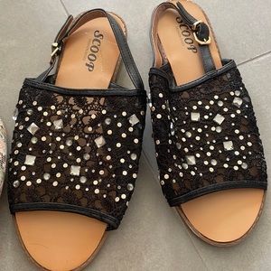 Sparkly sandals